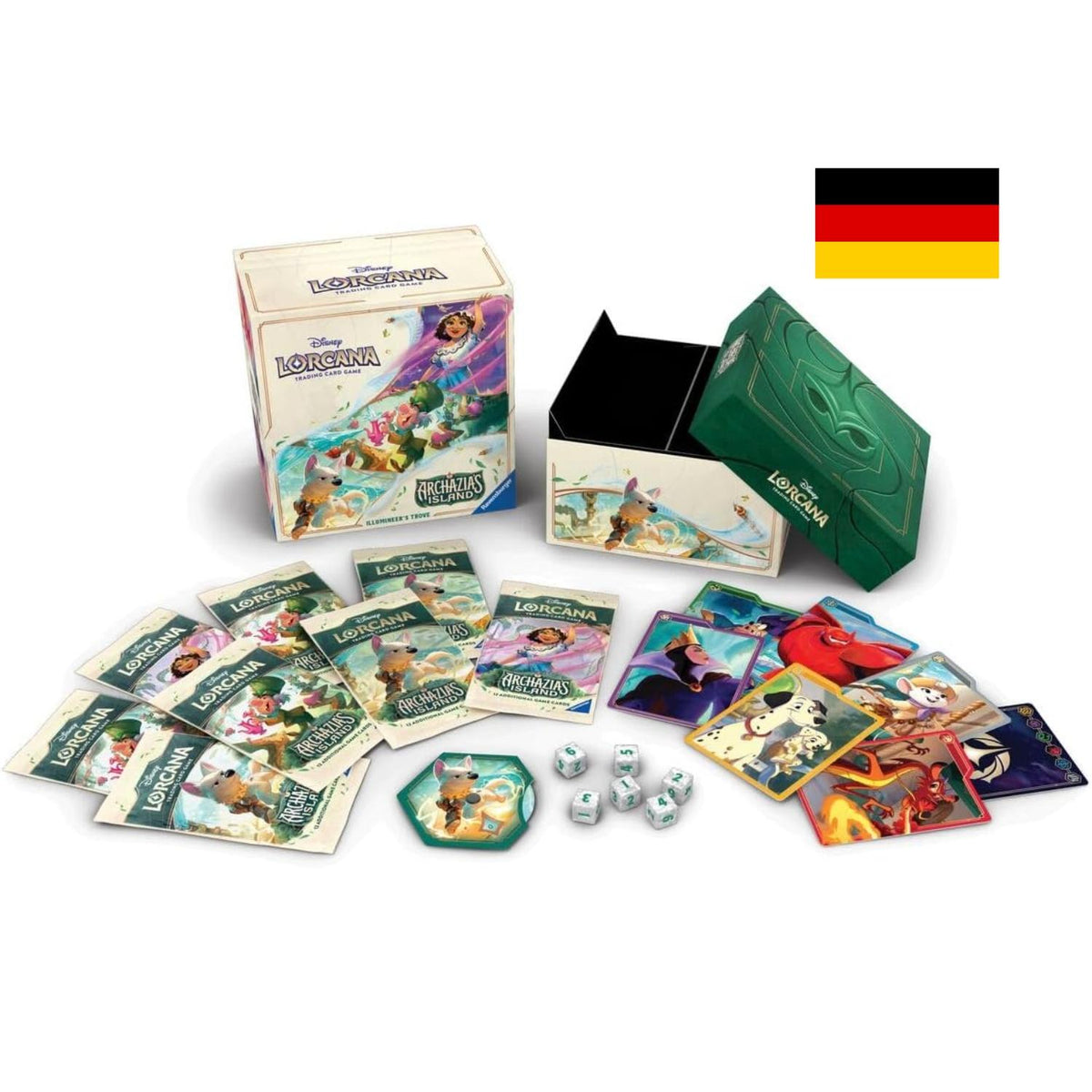 Disney Lorcana Archazias Insel Schatzkiste der Luminari deutsch