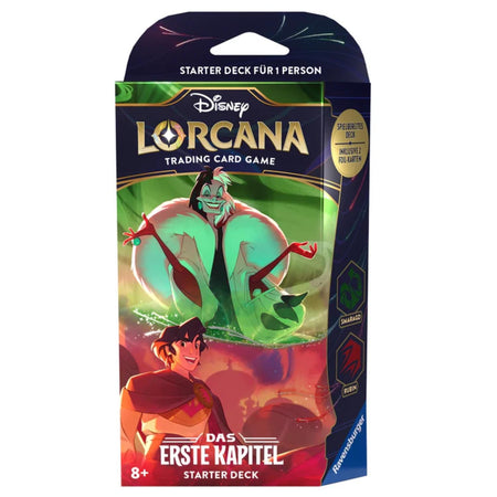 Disney Lorcana Das Erste Kapitel Smaragd & Rubin Starter Deck deutsch