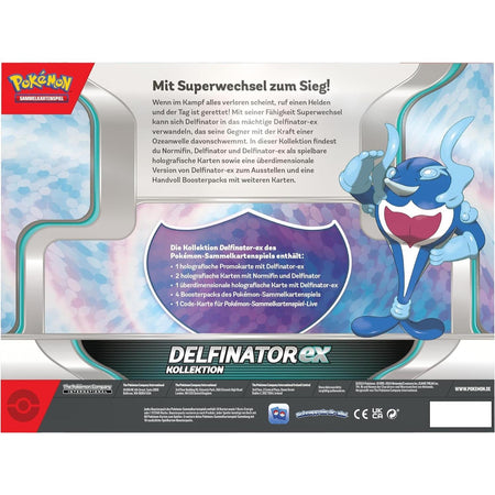 Pokemon Delfinator ex Box deutsch