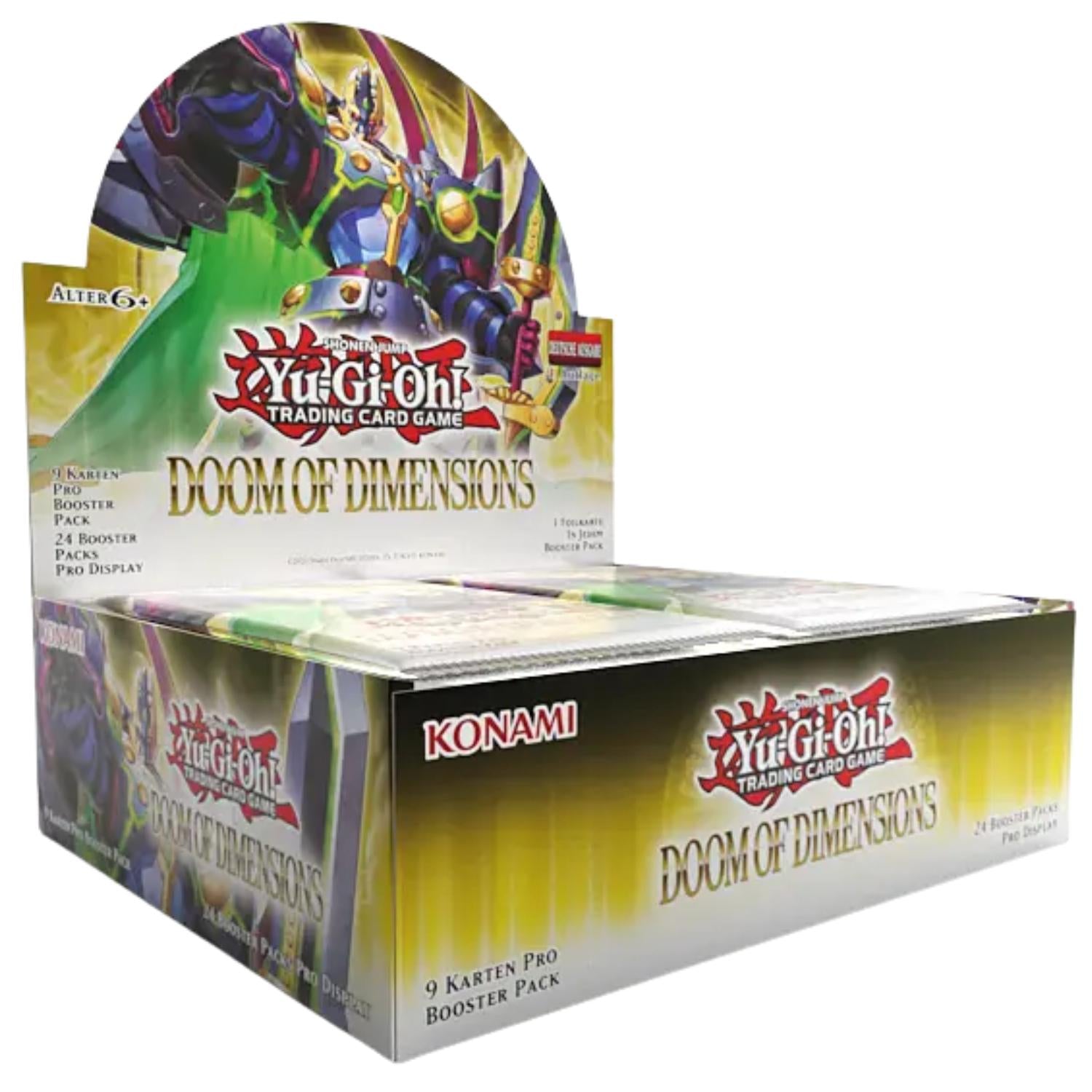Yu-Gi-Oh! Doom of Dimensions Booster Display deutsch