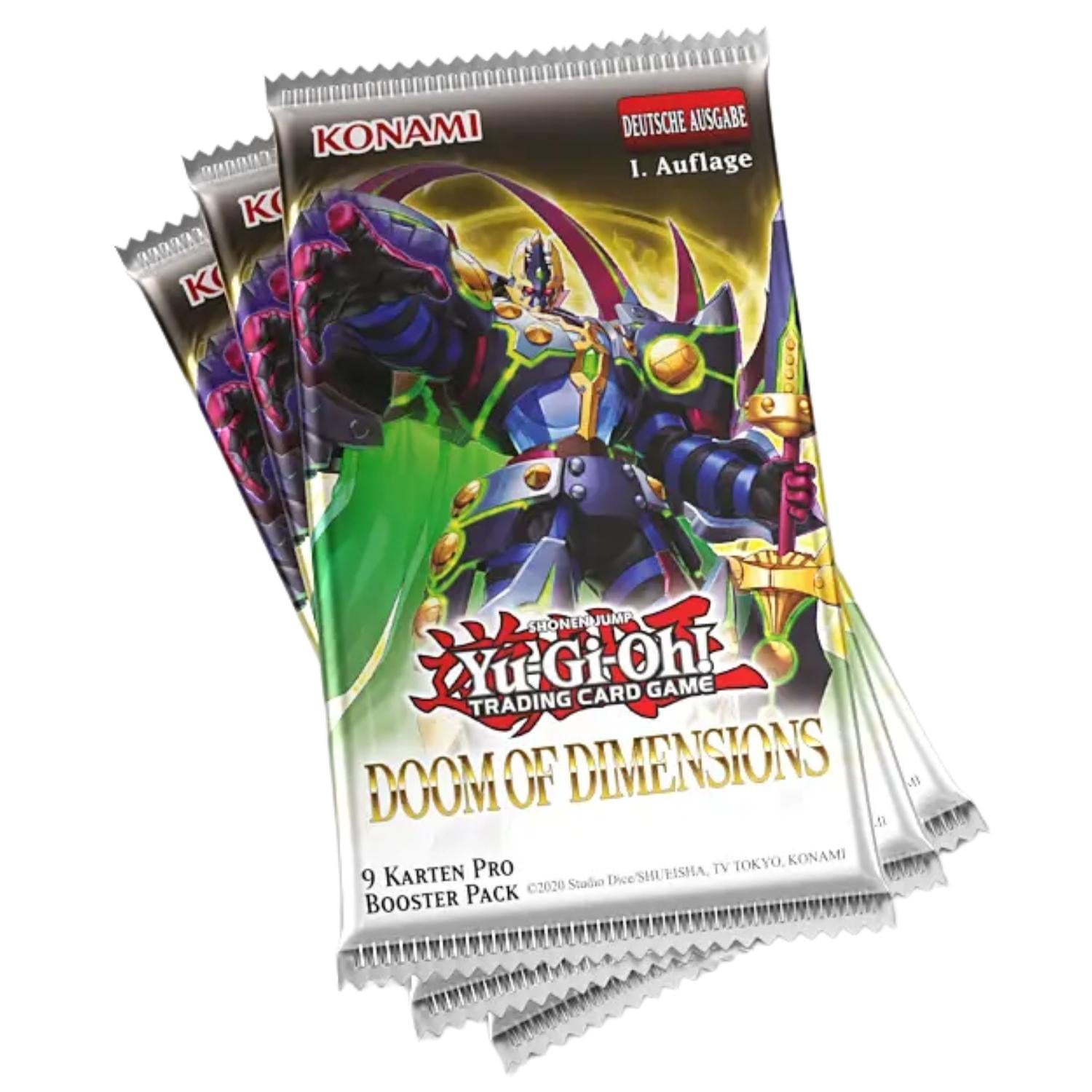 Yu-Gi-Oh! Doom of Dimensions Booster Display deutsch
