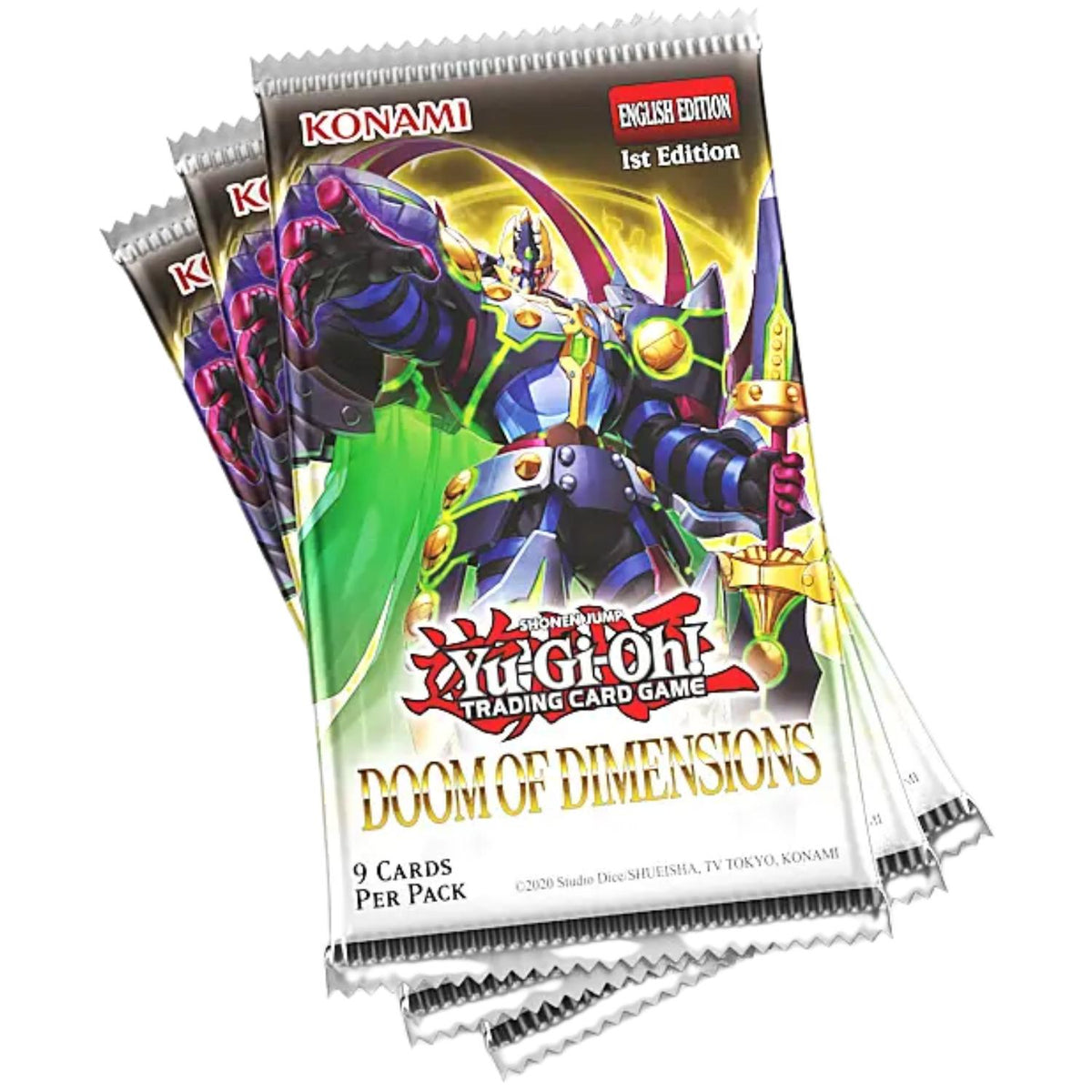 Yu-Gi-Oh! Doom of Dimensions Booster Display englisch