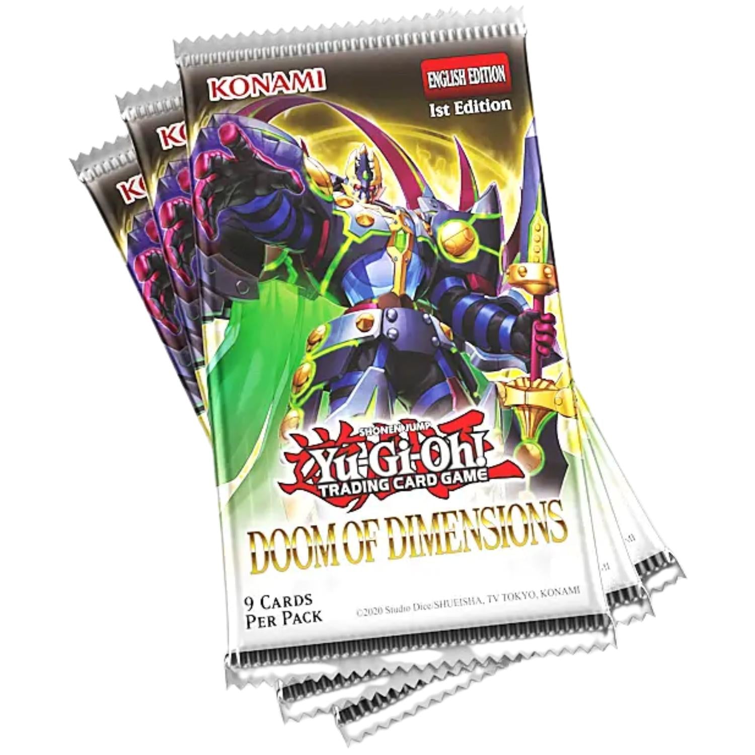 Yu-Gi-Oh! Doom of Dimensions Display Case englisch