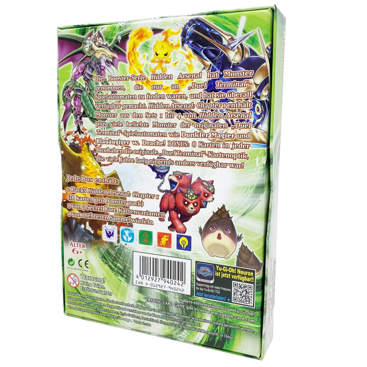 Yu-Gi-Oh! Hidden Arsenal Chapter 1 Display deutsch