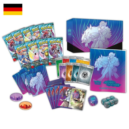 Pokémon Karmesin & Purpur Reisegefährten Top Trainer Box deutsch