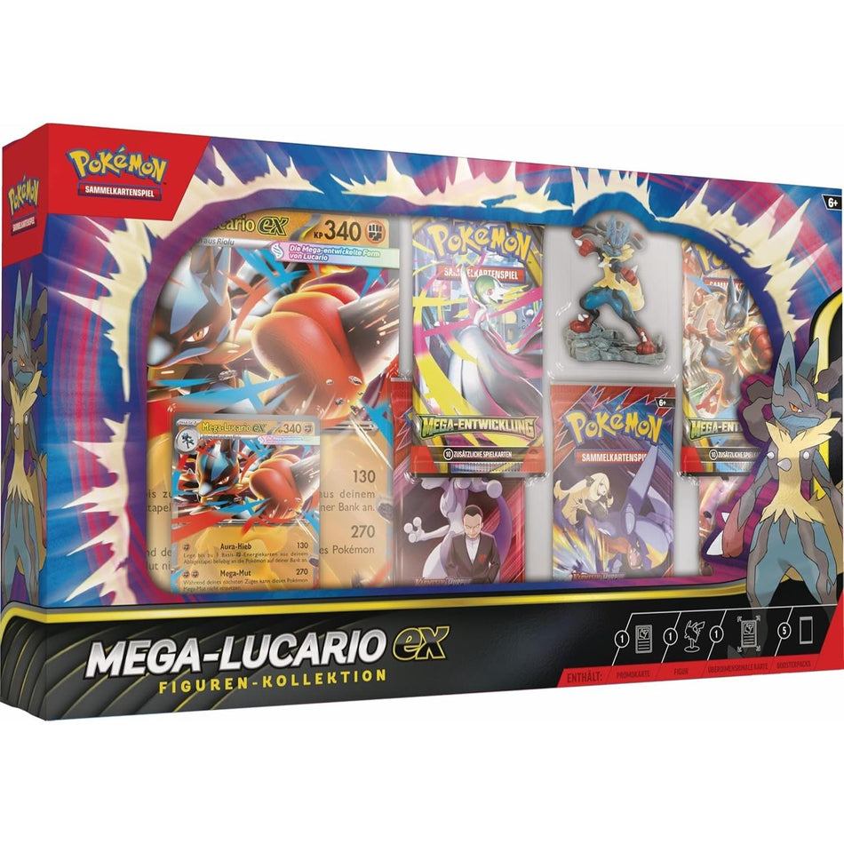 Pokémon Mega Lucario Figuren Kollektion deutsch
