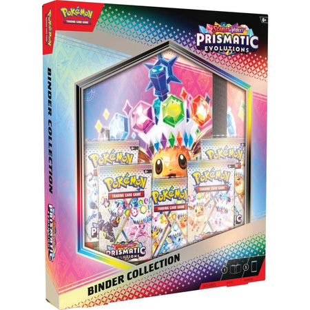 Pokémon Scarlet & Violet Prismatic Evolutions Binder Collection englisch