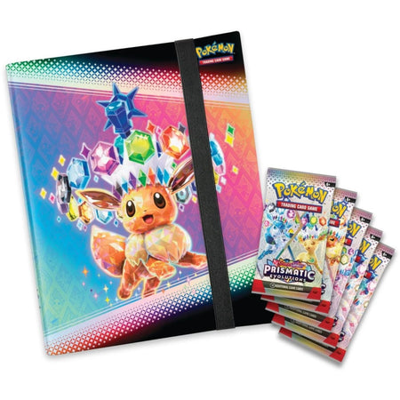 Pokémon Scarlet & Violet Prismatic Evolutions Binder Collection englisch
