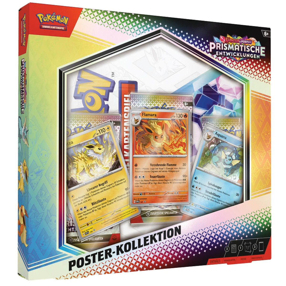 Pokémon Karmesin & Purpur Prismatische Entwicklungen Poster Collection deutsch