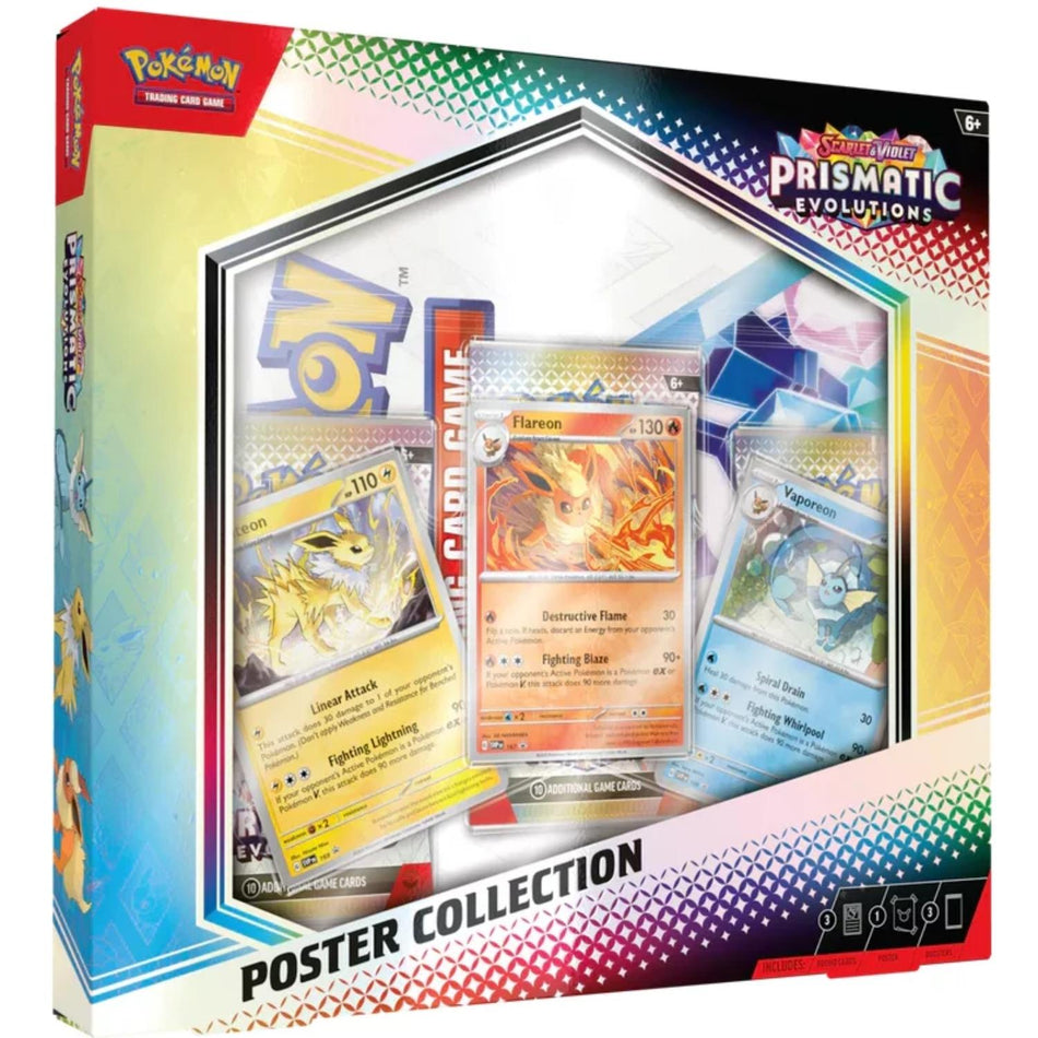 Pokémon Scarlet & Violet Prismatic Evolutions Poster Collection englisch