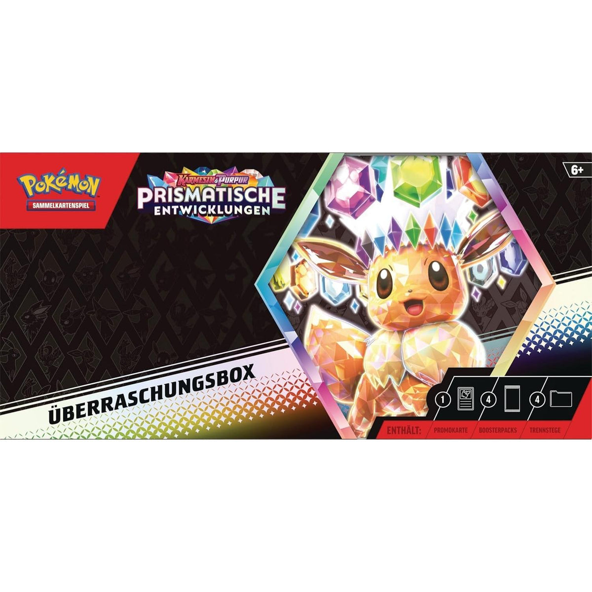 Pokémon Prismatische Entwicklungen Surprise Box deutsch