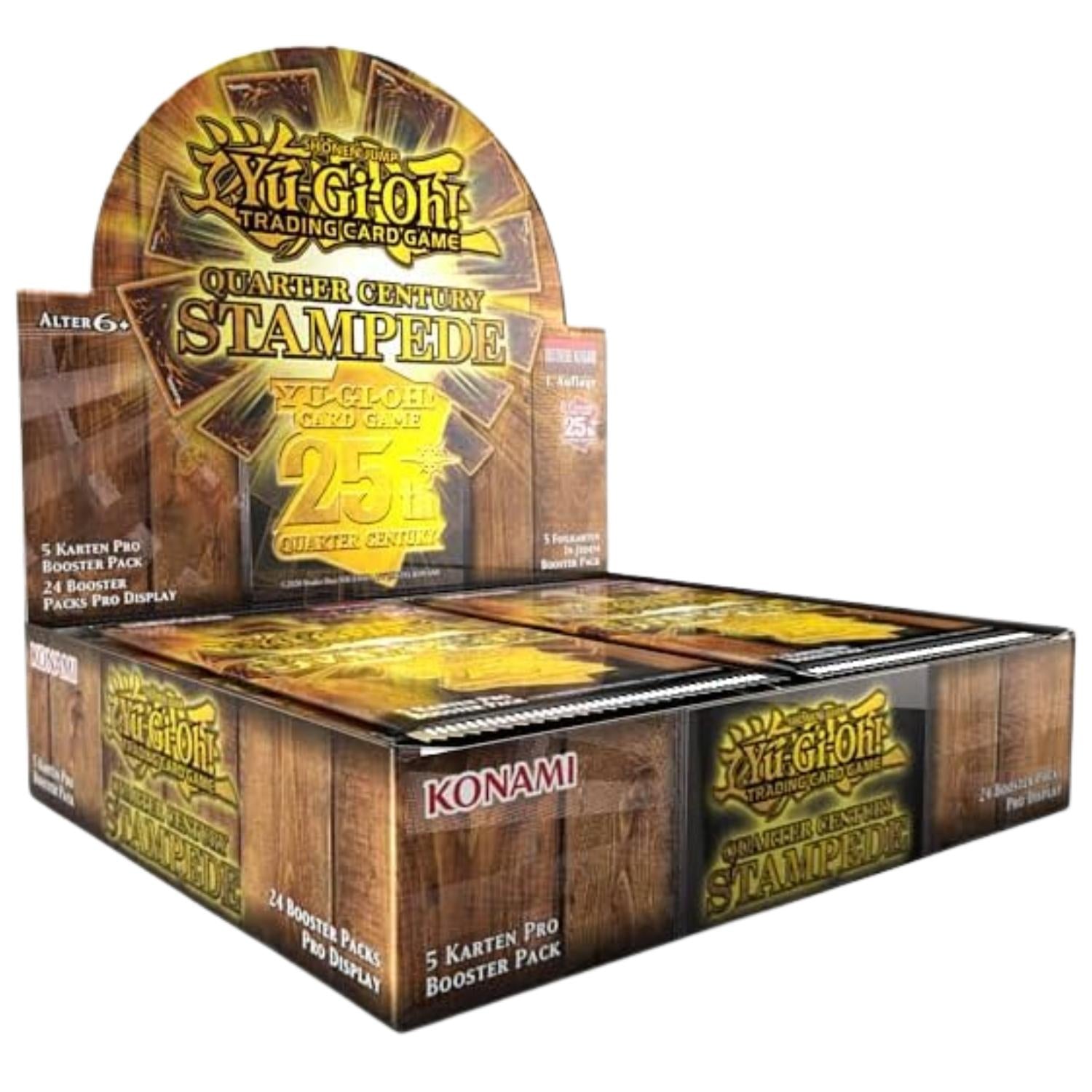 Yu-Gi-Oh! Quarter Century Stampede Case deutsch