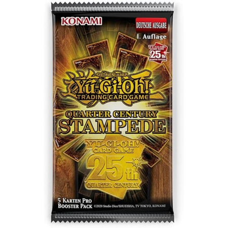 Yu-Gi-Oh! Quarter Century Stampede Case deutsch