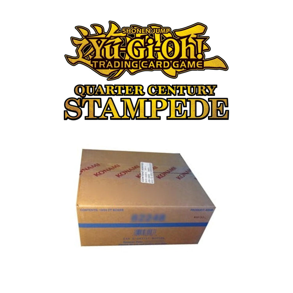 Yu-Gi-Oh! Quarter Century Stampede Case englisch