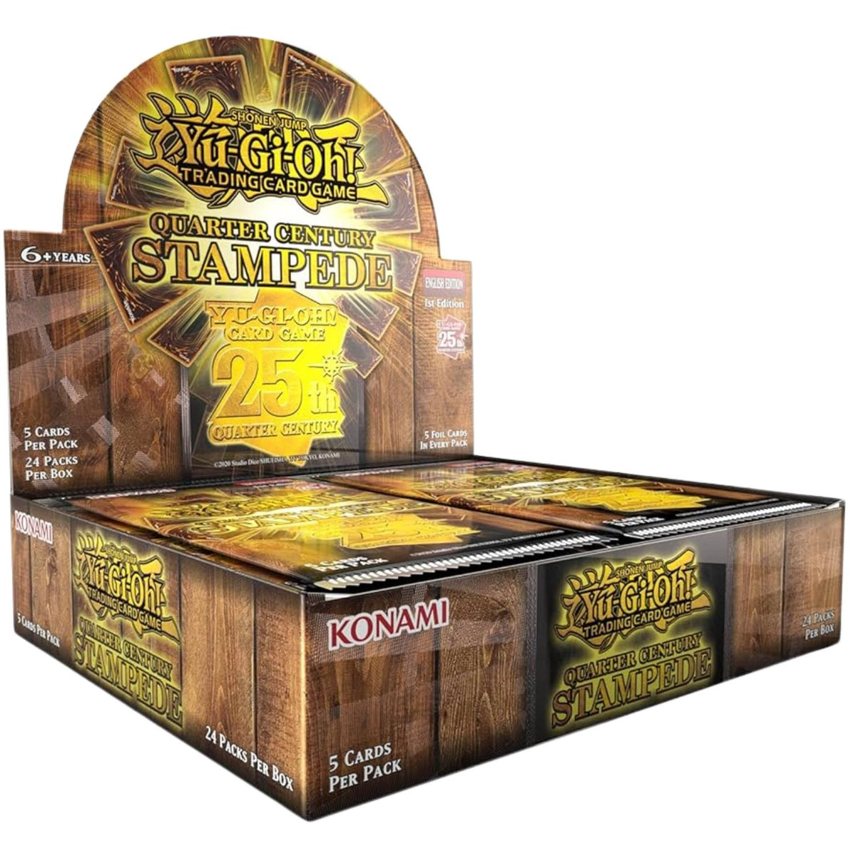 Yu-Gi-Oh! Quarter Century Stampede Case englisch