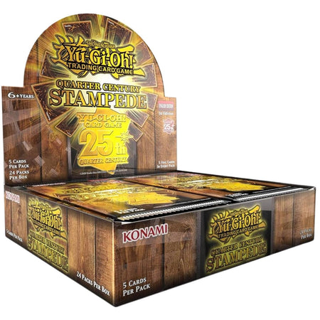 Yu-Gi-Oh! Quarter Century Stampede Case englisch