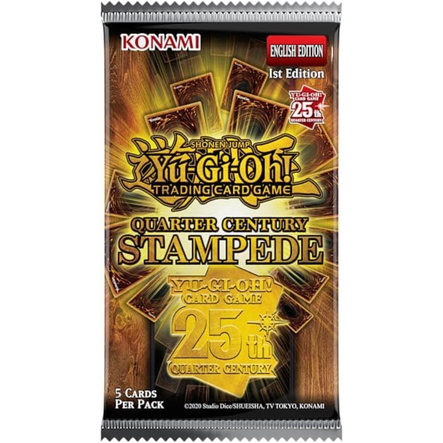 Yu-Gi-Oh! Quarter Century Stampede Case englisch