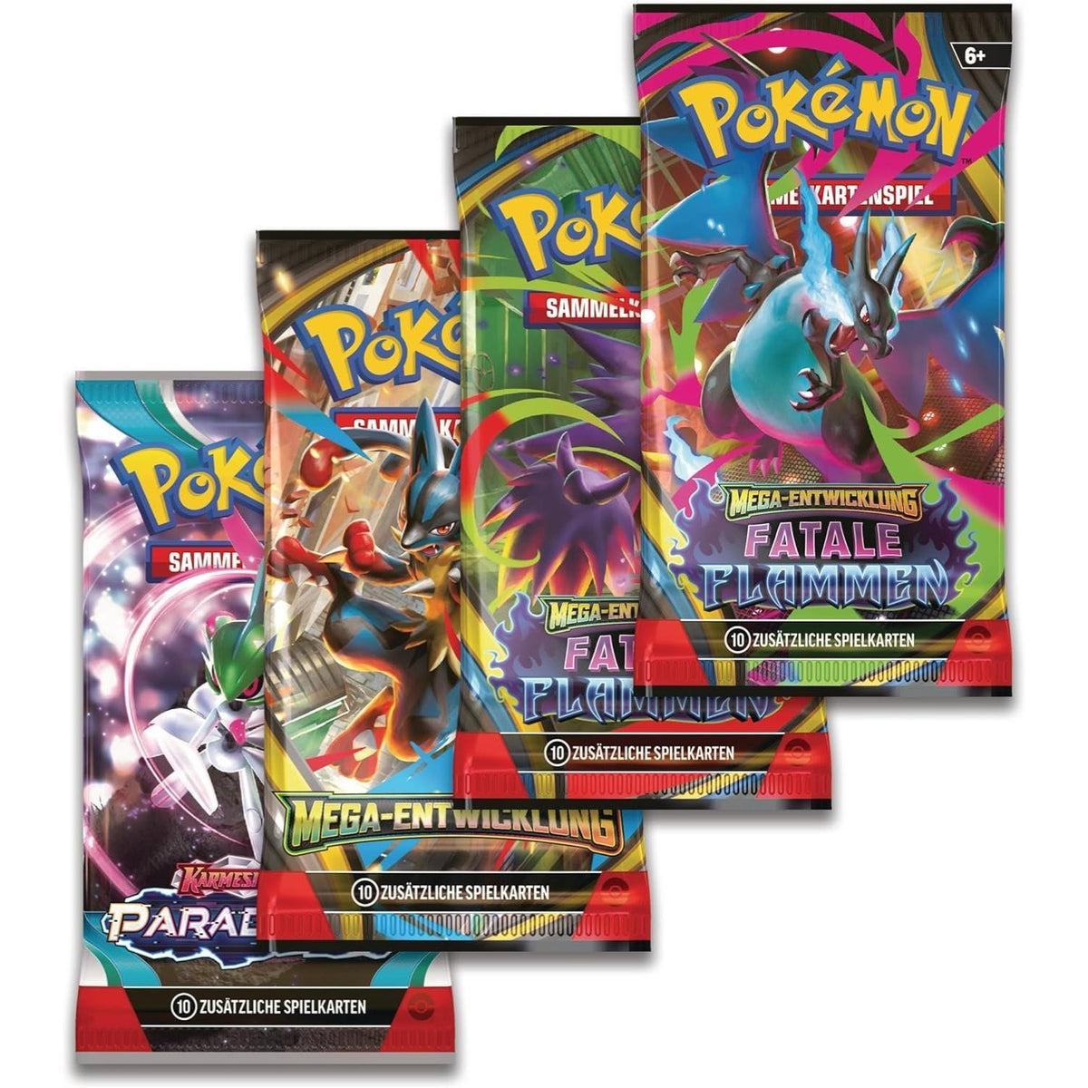 Pokémon Mega Entwicklung Glurak X Tin deutsch