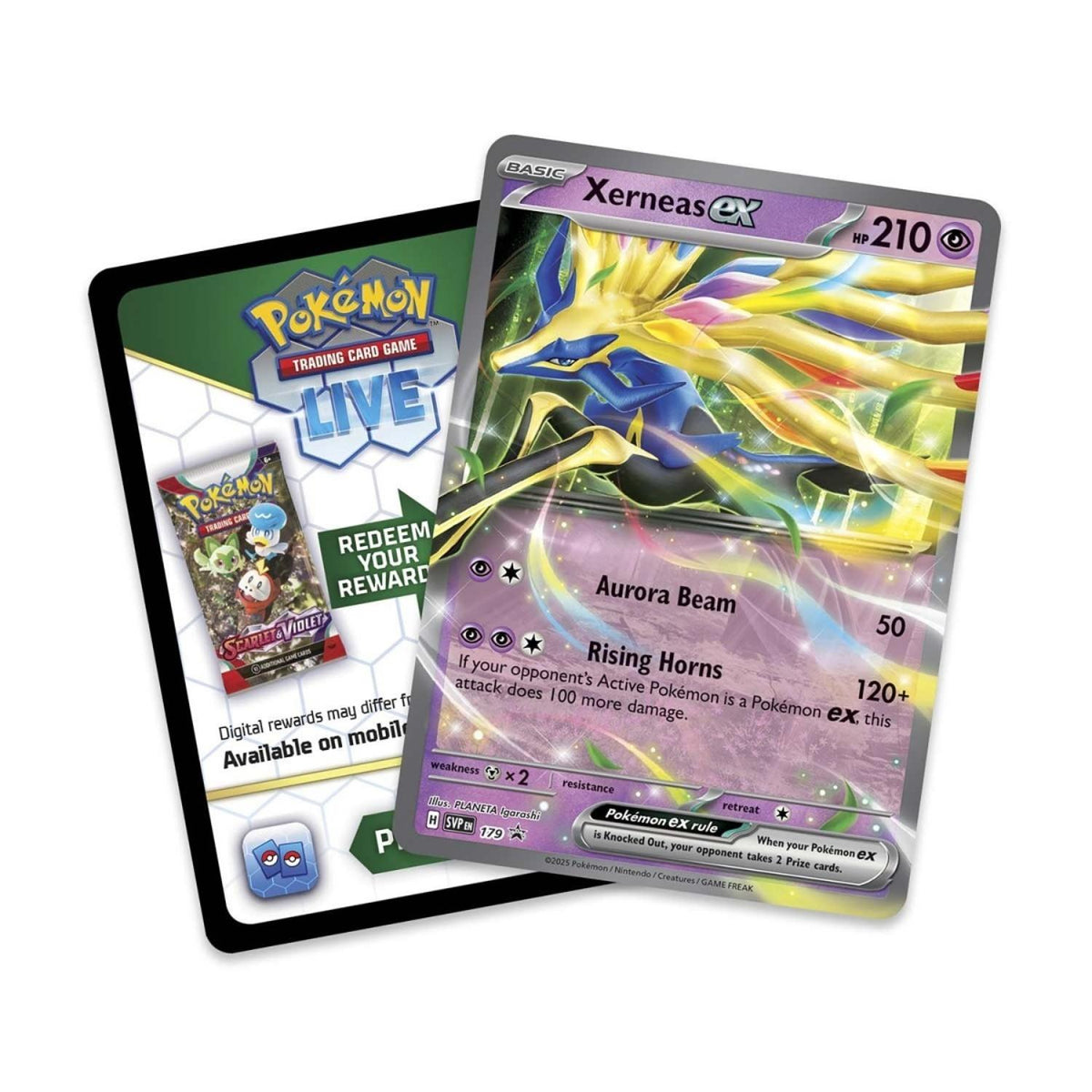 Pokémon Azure Legends Xerneas ex Tin englisch