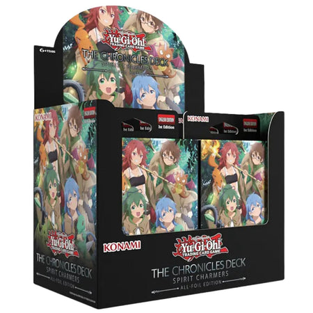 Yu-Gi-Oh! The Chronicles Deck Spirit Charmers Display englisch