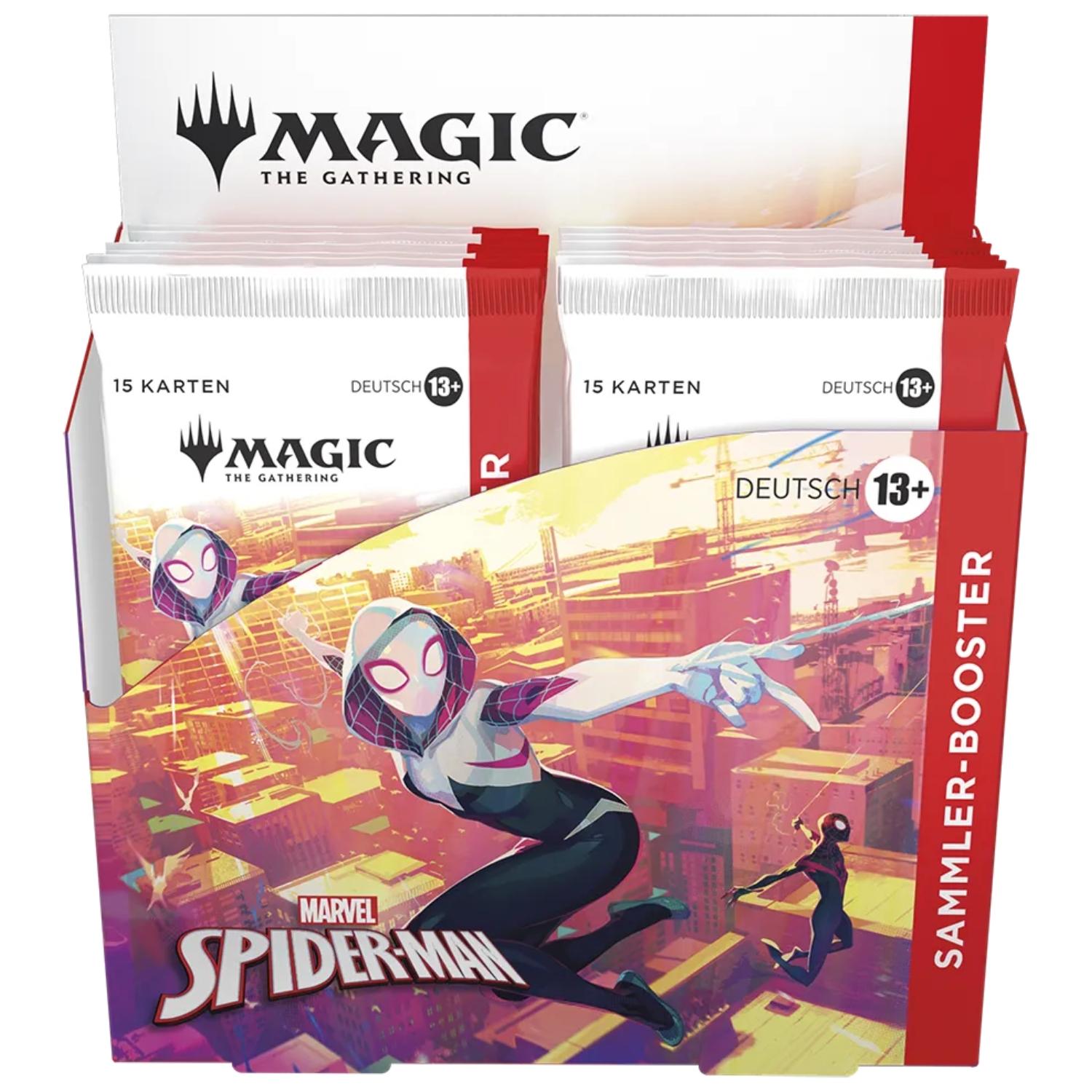 MTG Marvels Spider Man Collector Booster Display deutsch