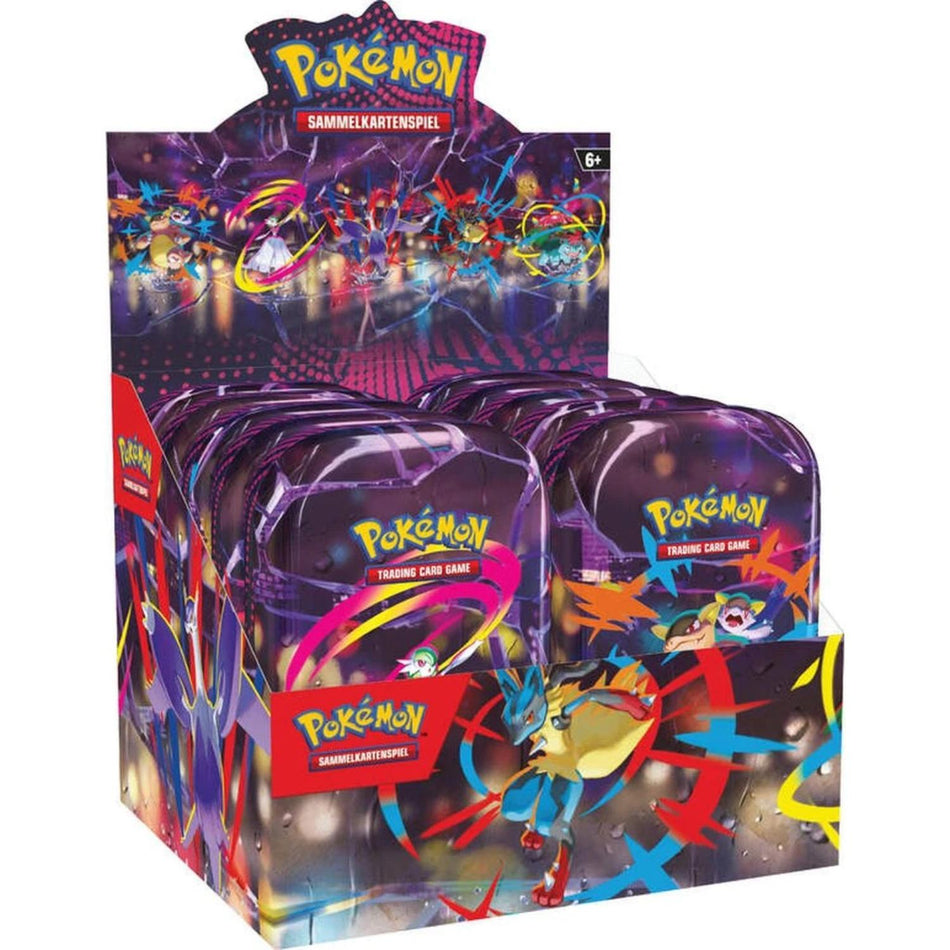 Pokémon Mega Evolution Mini Tin Display german