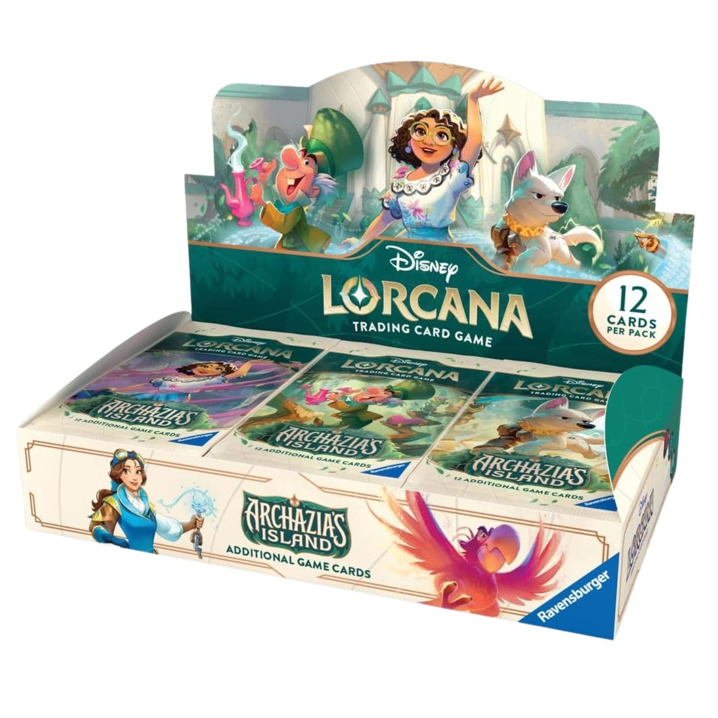 Disney Lorcana Archazias Island Booster Display englisch