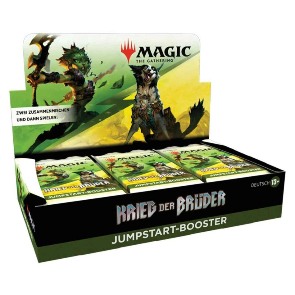 Magic The Gathering Krieg der Brüder Jumpstart Booster Display deutsch