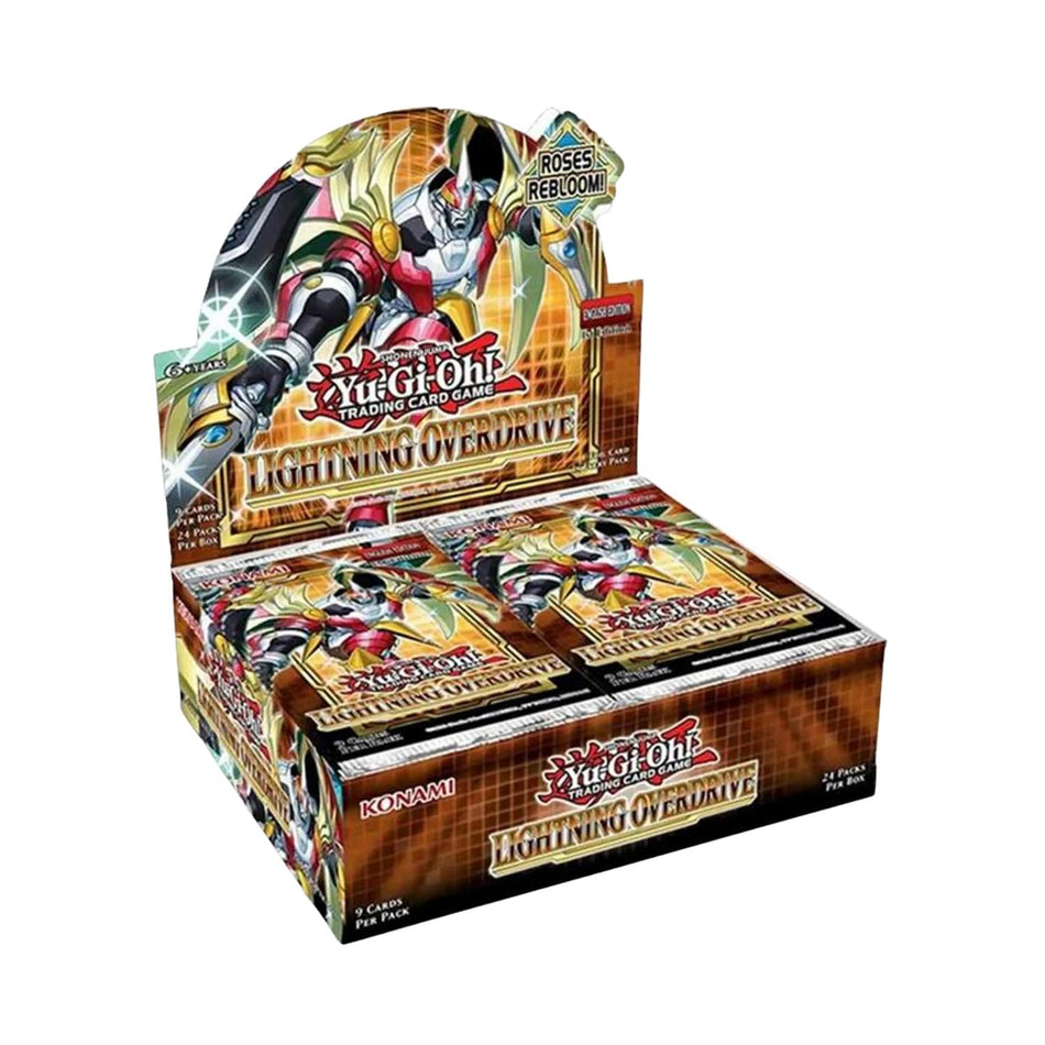 Yu-Gi-Oh! Lightning Overdrive Booster Display englisch