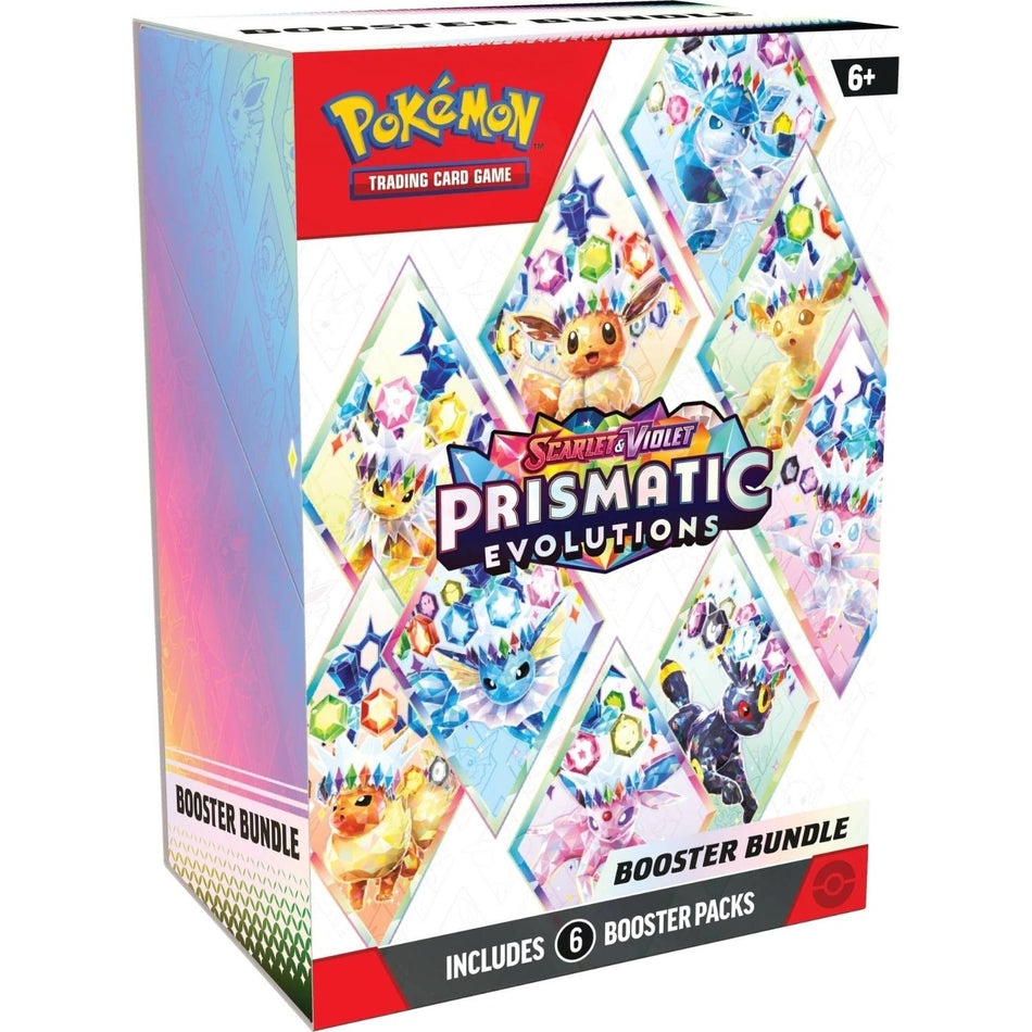 Pokémon Scarlet & Violet Prismatic Evolutions Booster Bundle english