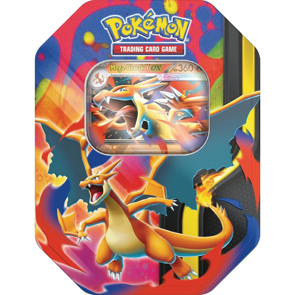 Pokemon Mega Evolution Mega Charizard Y ex Tin german