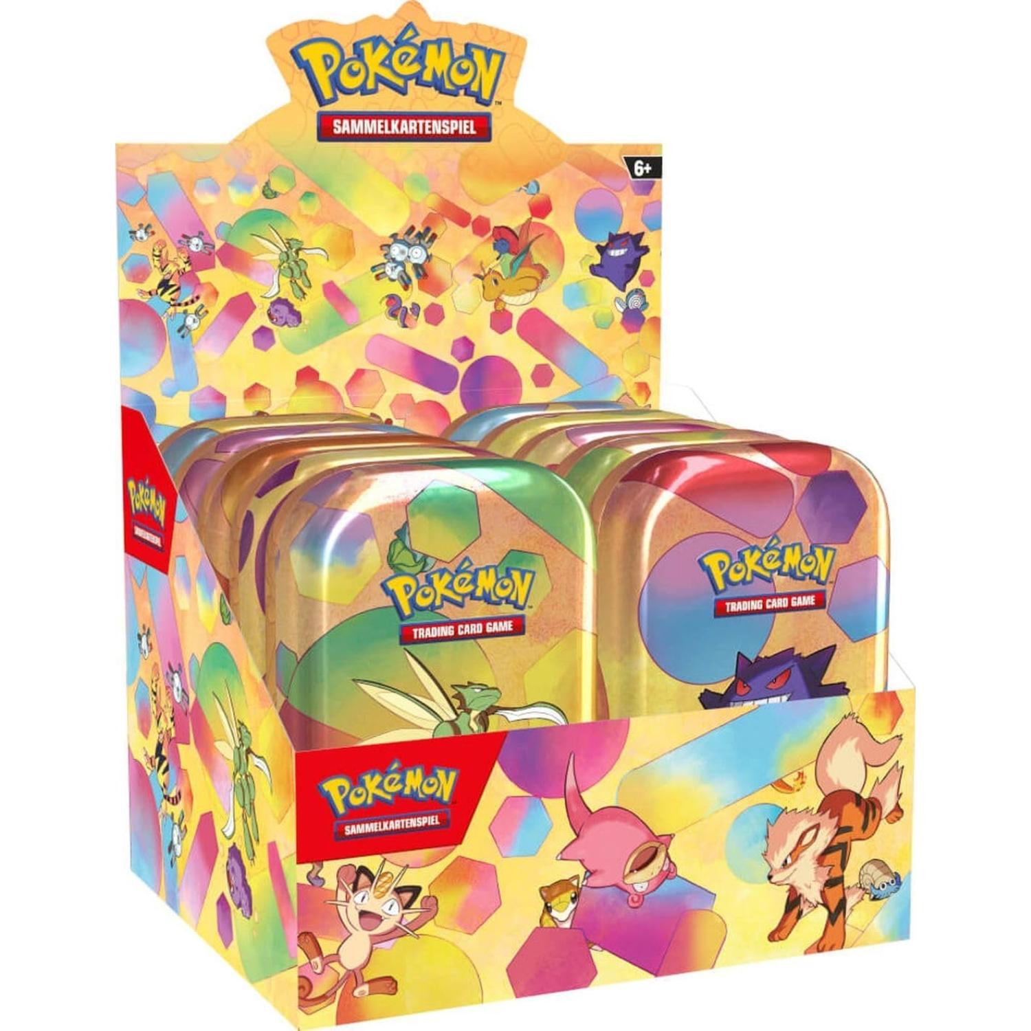 Pokemon Scarlet & Violet 151 Mini Tin Display deutsch