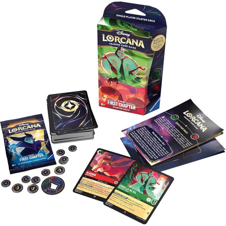Disney Lorcana The First Chapter Emerald & Ruby Starter Deck englisch
