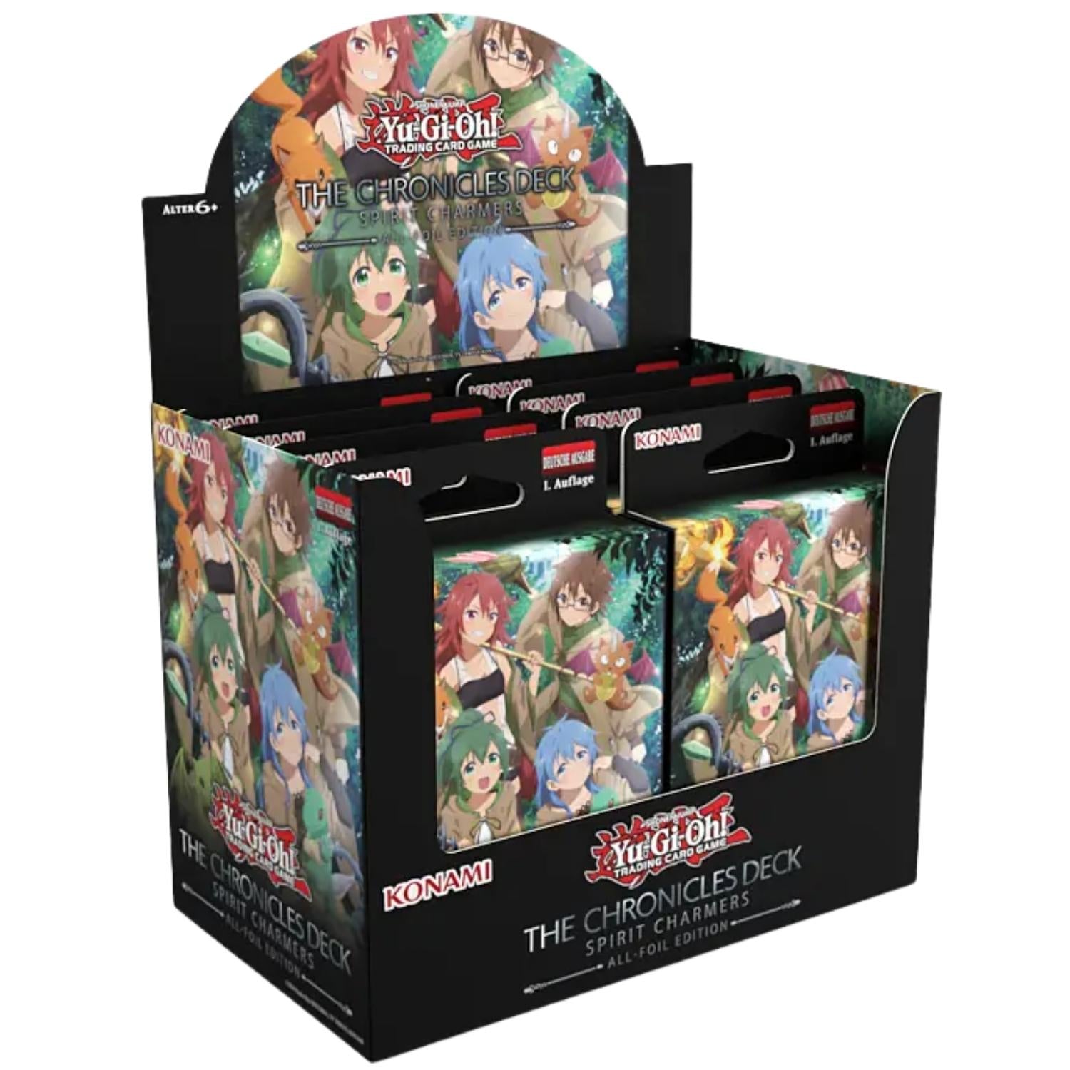 Yu-Gi-Oh! The Chronicles Deck Spirit Charmers Display deutsch