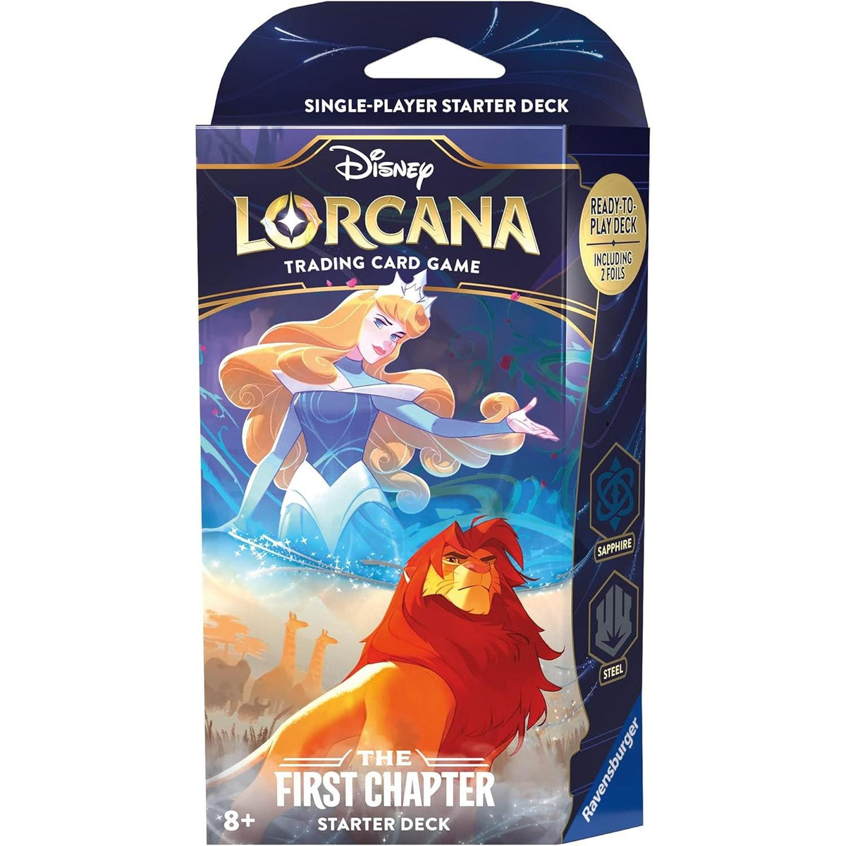 Disney Lorcana The First Chapter Sapphire & Steel Starter Deck englisch