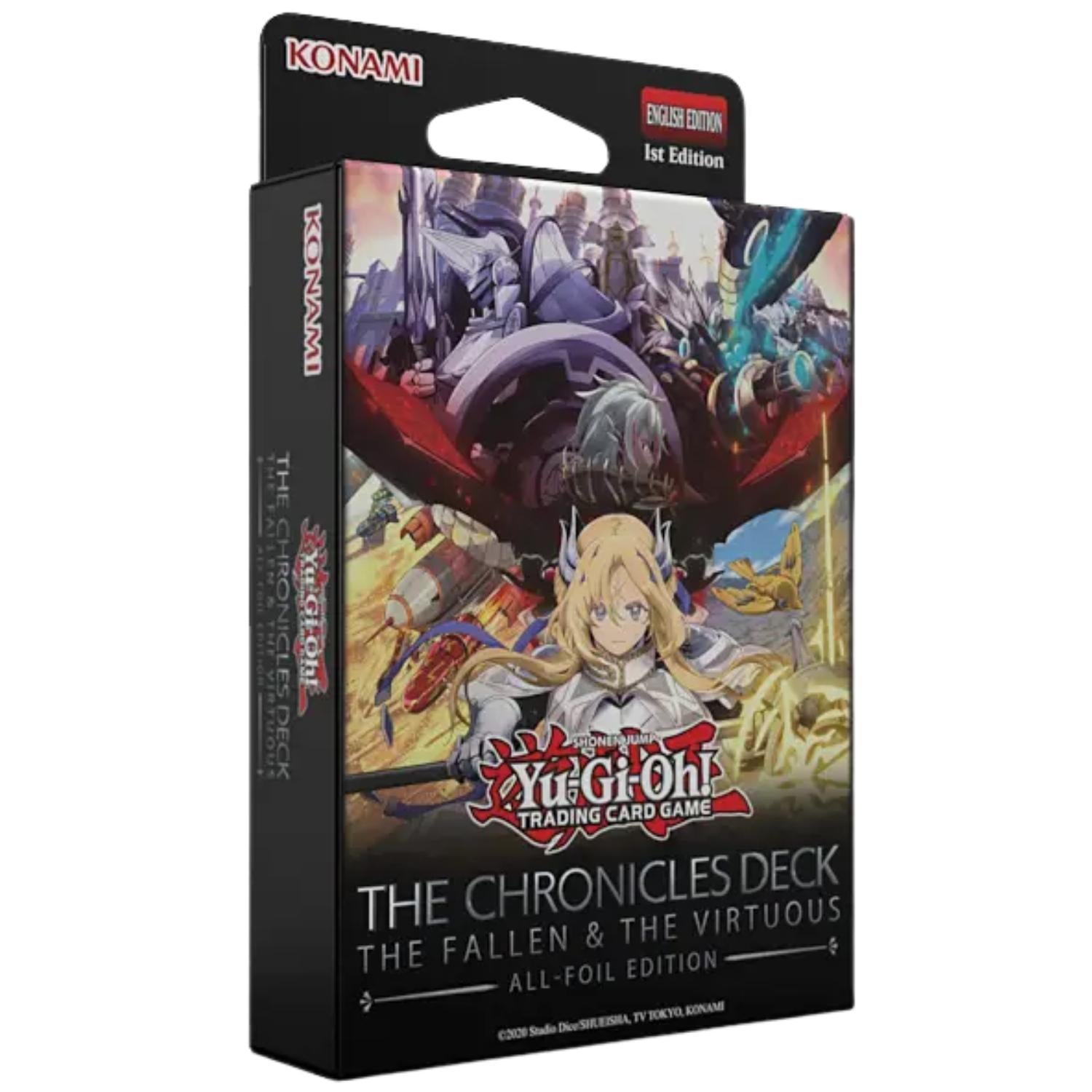 Yu-Gi-Oh! The Chronicles Deck The Fallen & The Virtuous Display englisch