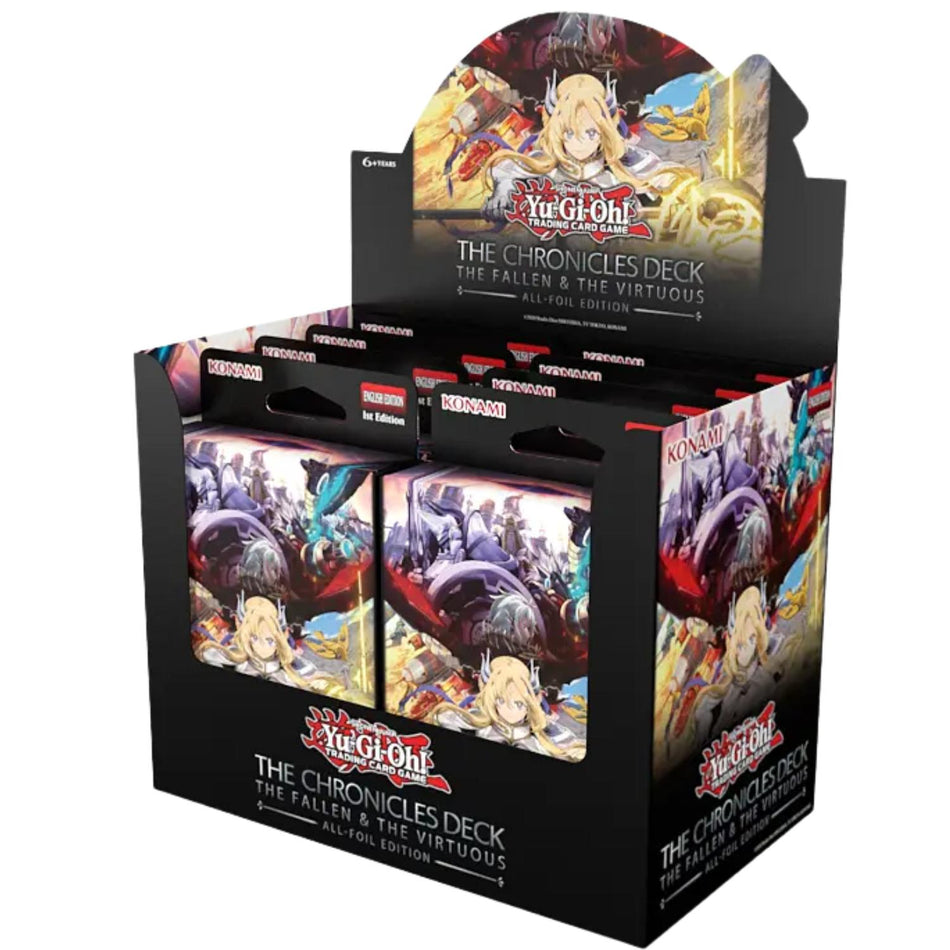 Yu-Gi-Oh! The Chronicles Deck The Fallen & The Virtuous Display deutsch