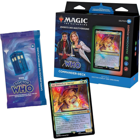 Magic The Gathering Dr Who Commander Deck Paradoxon Power deutsch