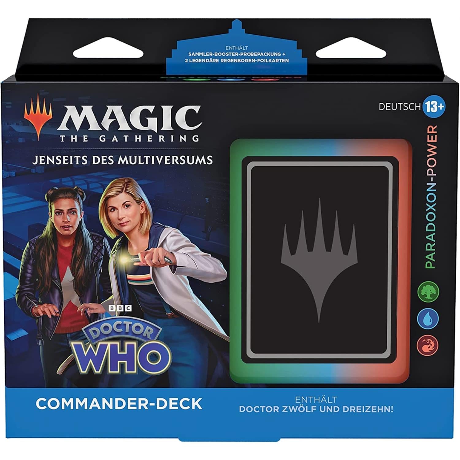 Magic The Gathering Dr Who Commander Deck Paradoxon Power deutsch