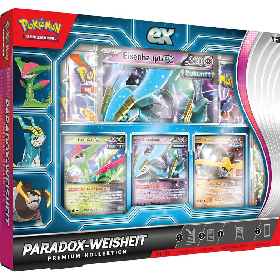 Pokémon Paradox Weisheit ex Premium Kollektion deutsch