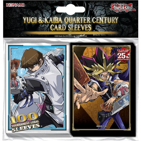 Yu-Gi-Oh! Yugi & Kaiba Quarter Century Card Sleeves 50/50