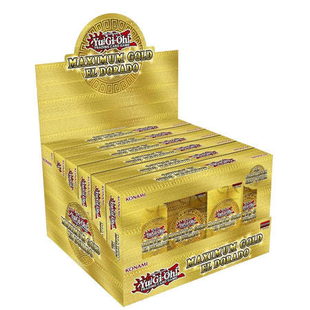 Yu-Gi-Oh!  Maximum Gold El Dorado Display 6 Booster Box deutsch