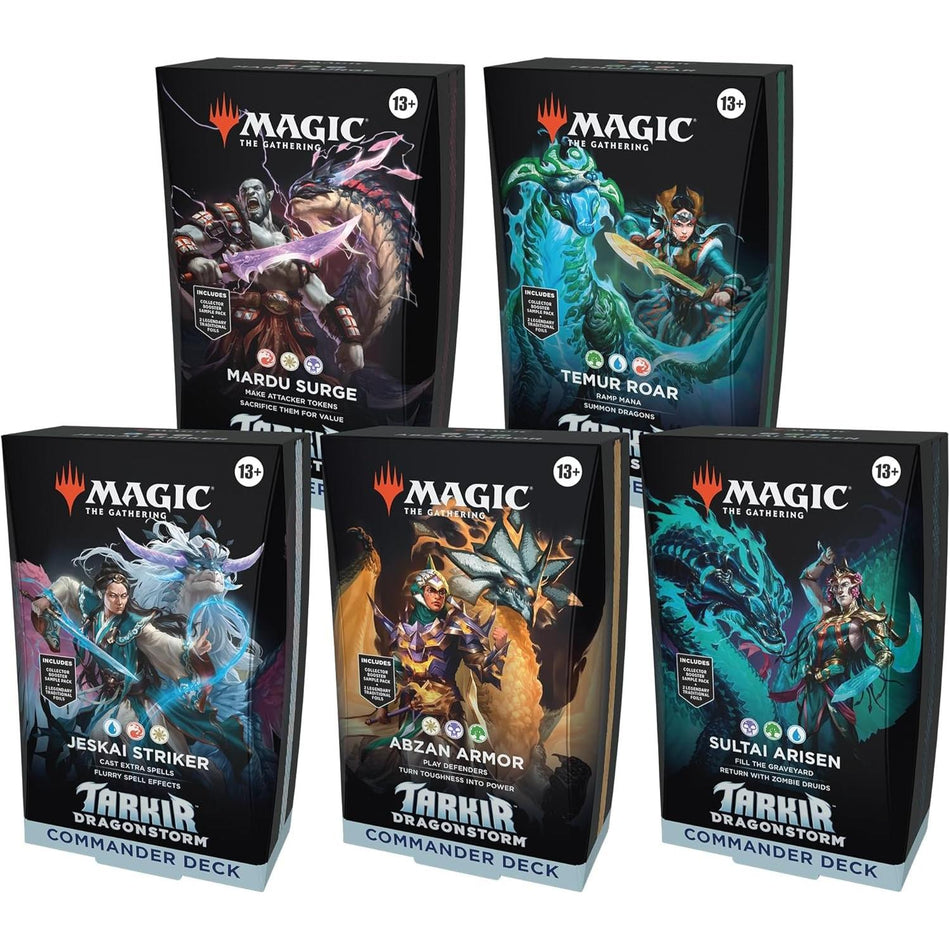 MTG Tarkir Dragonstorm Commander Deck Display englisch