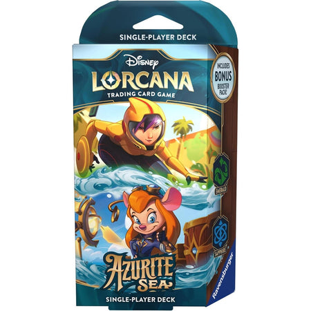 Disney Lorcana - Azurite Sea: Starter Deck Display (8) EN