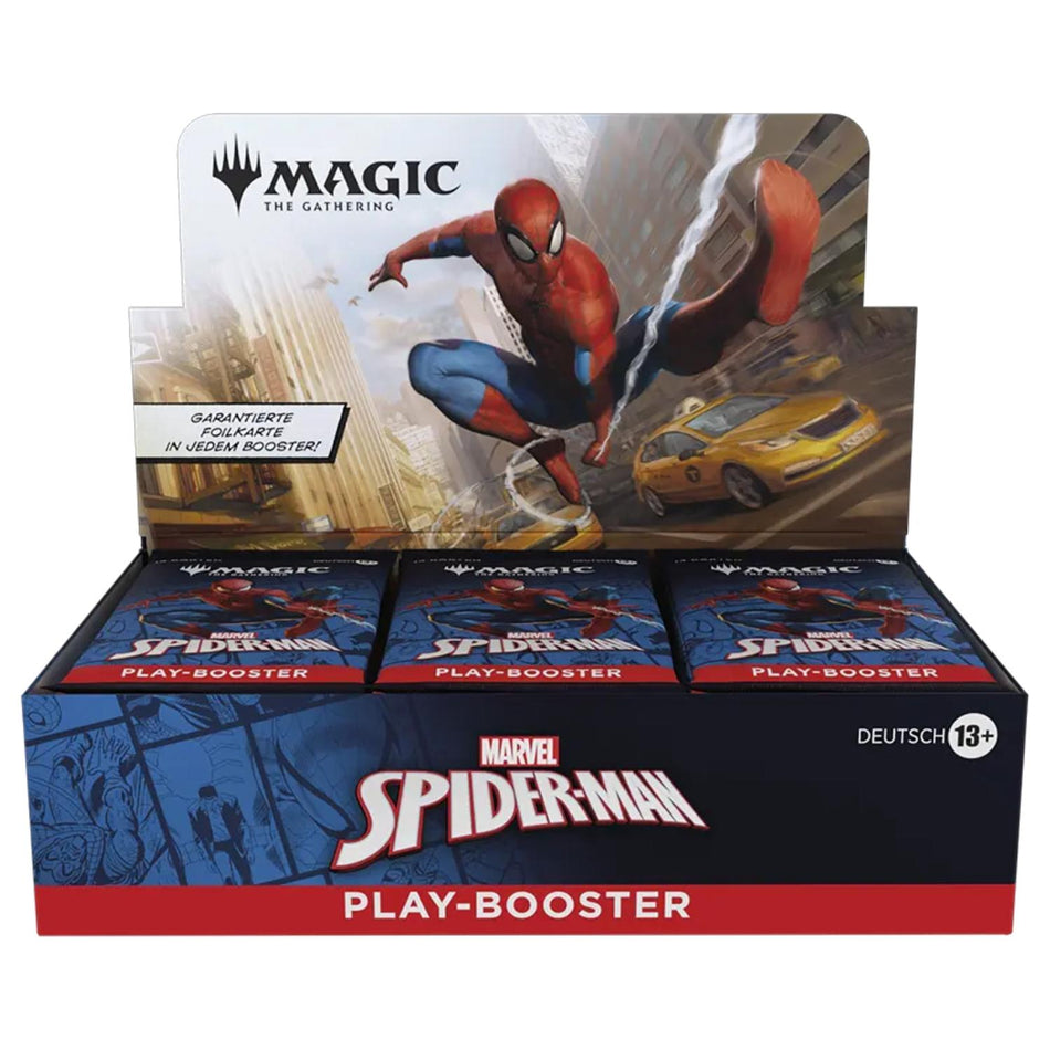 MTG Marvels Spider Man Play Booster Display deutsch