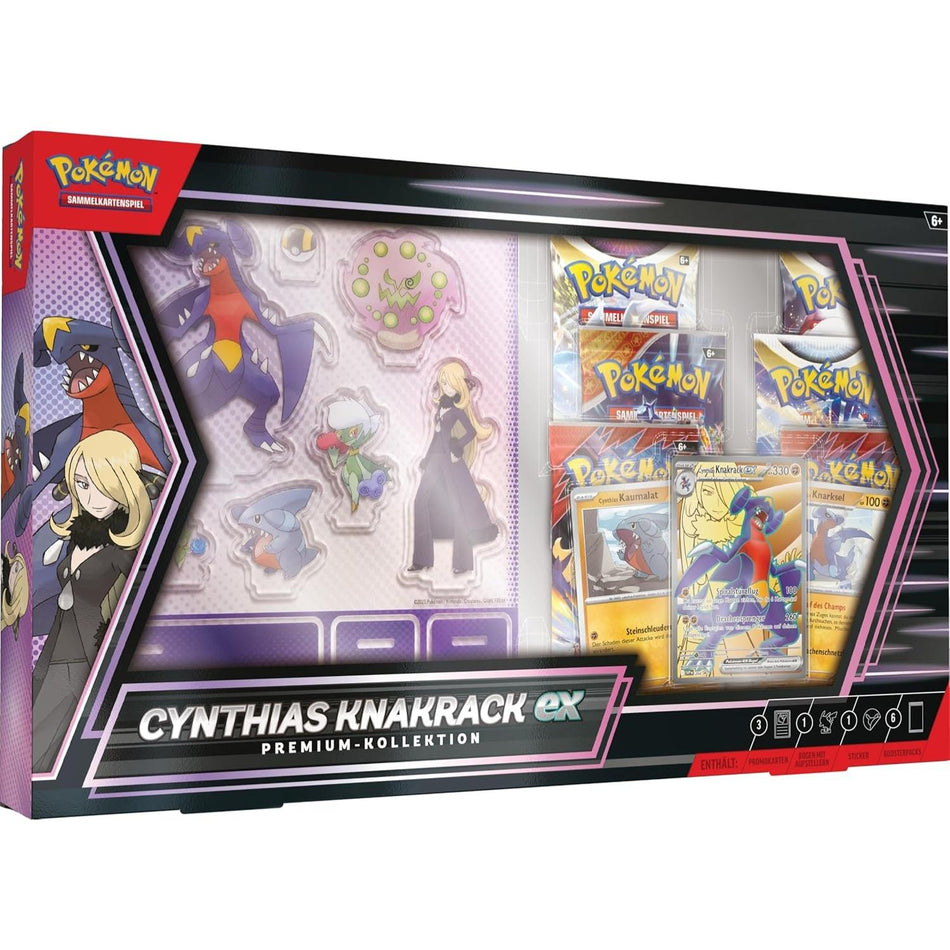 Pokemon Cynthia's Garchomp ex Premium Collection german