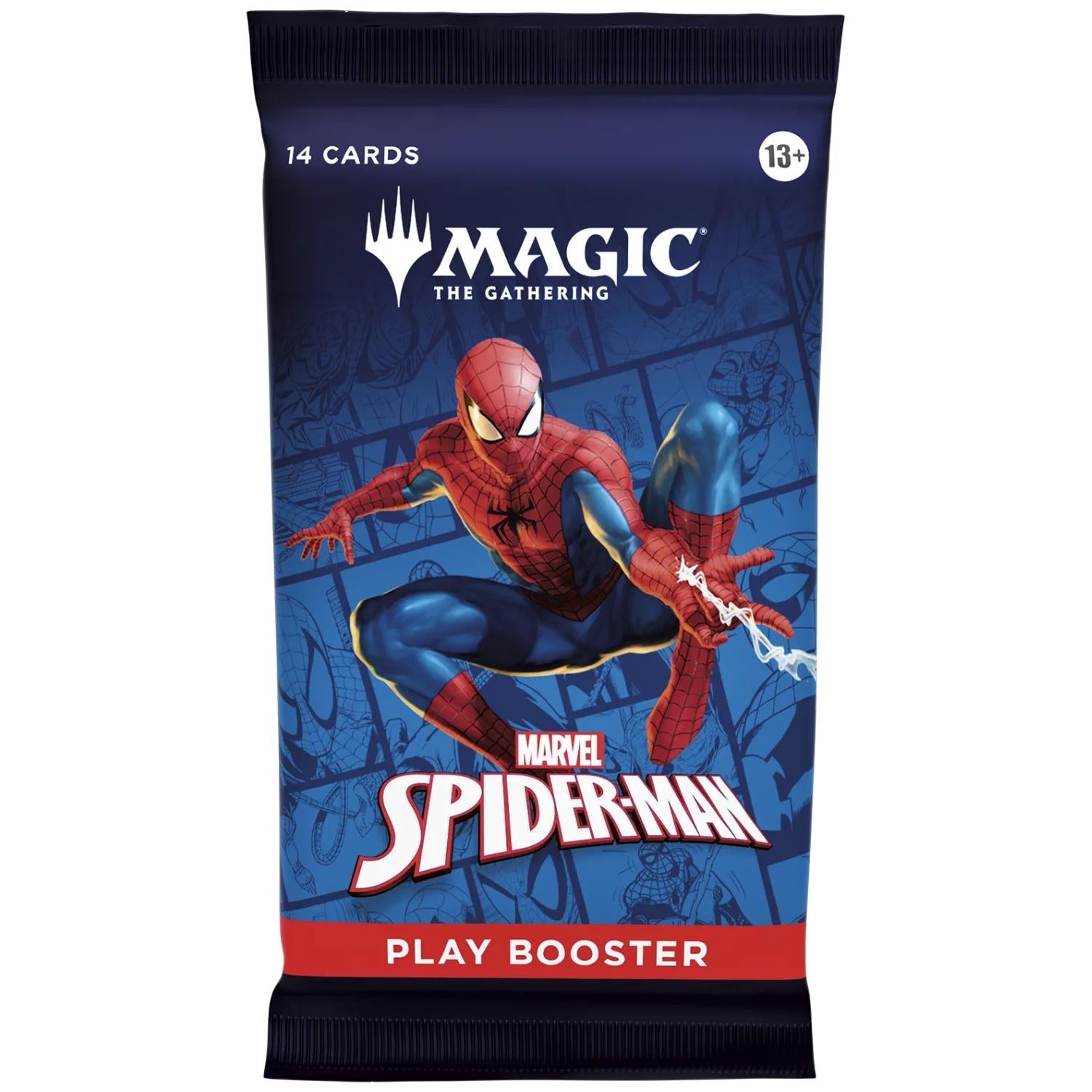 MTG Marvels Spider Man Play Booster Display englisch
