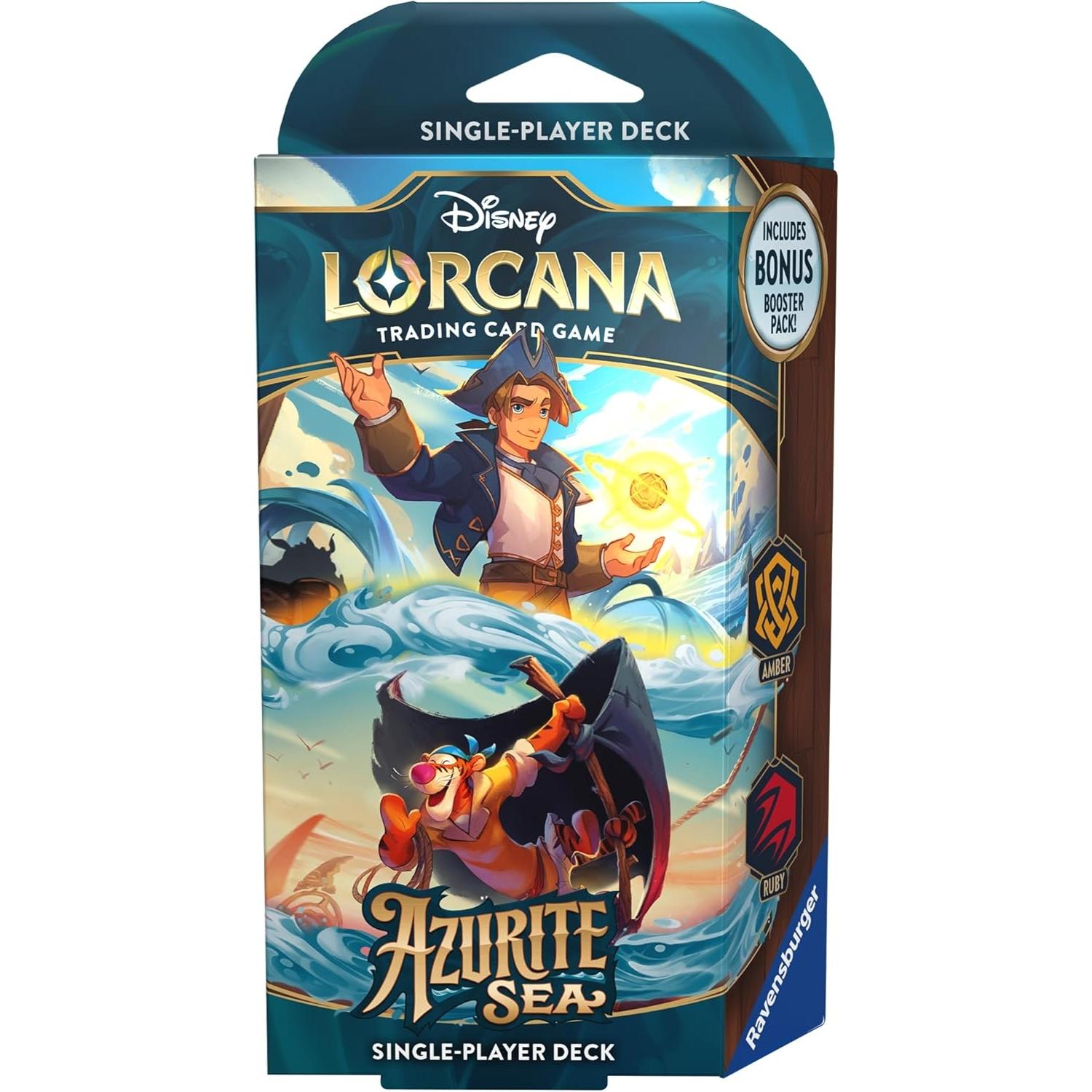Disney Lorcana - Azurite Sea: Starter Deck Display (8) EN
