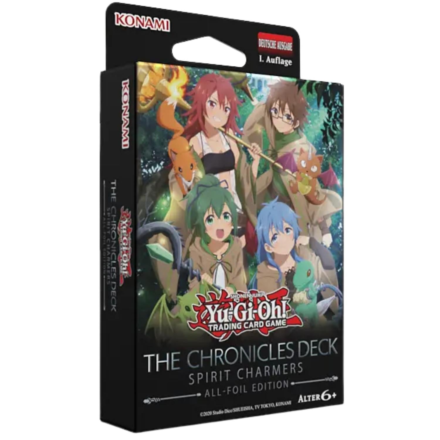 Yu-Gi-Oh! The Chronicles Deck Spirit Charmers Display deutsch