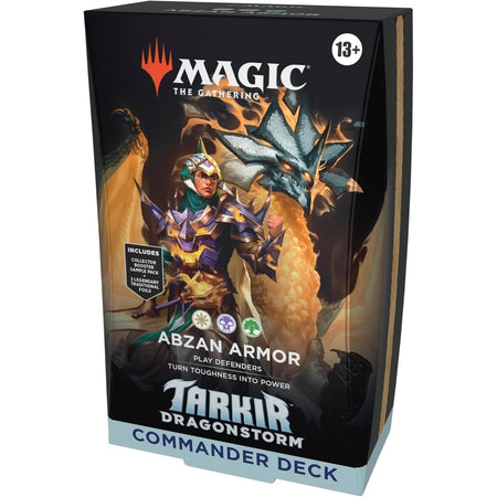 MTG Tarkir Dragonstorm Commander Deck Abzan Armor englisch